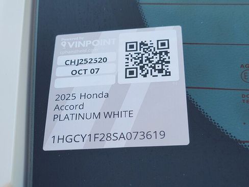 New 2025 Honda Accord LX image 12