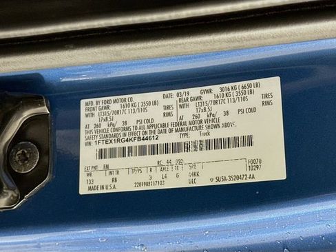 Used 2019 Ford F150 Raptor w/ Equipment Group 802A Luxury image 31