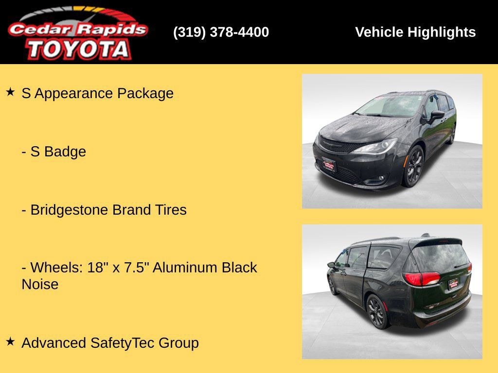Used 2020 Chrysler Pacifica Touring-L w/ Advanced Safetytec Group FWD image 28
