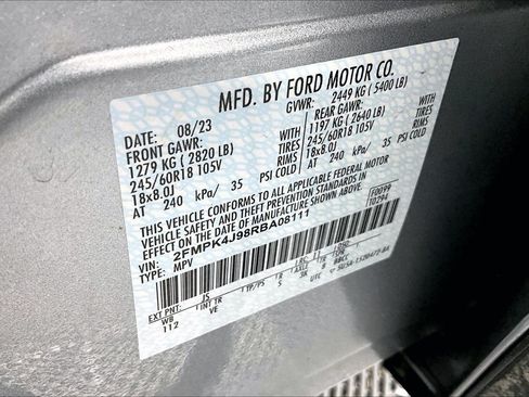 Used 2024 Ford Edge SEL w/ Convenience Package AWD/4WD image 31