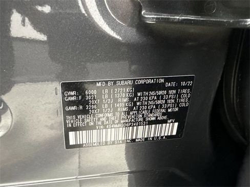 Used 2023 Subaru Ascent Limited image 28