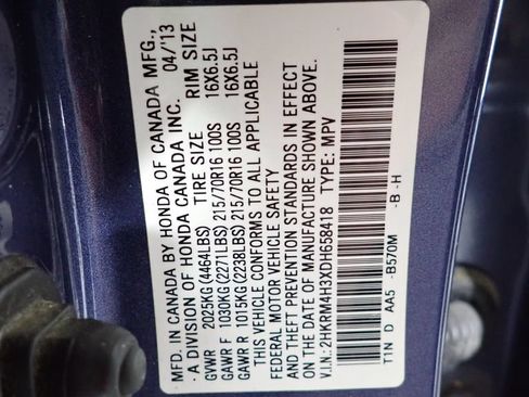 Used 2013 Honda CR-V LX image 40