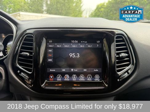 Used 2018 Jeep Compass Limited w/ Trailer Tow Group AWD/4WD image 15