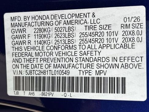 New 2026 Acura RDX A-Spec AWD/4WD image 37