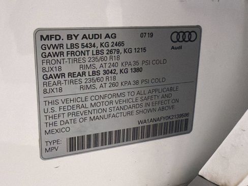 Used 2019 Audi Q5 2.0T Premium w/ Convenience Package AWD/4WD image 25