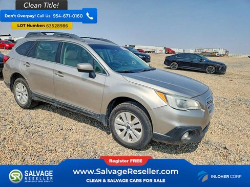 Used 2015 Subaru Outback 2.5i Premium w/ Popular Package #2 AWD/4WD image 5