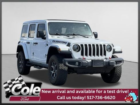 Used 2019 Jeep Wrangler Unlimited Rubicon w/ LED Lighting Group AWD/4WD image 1
