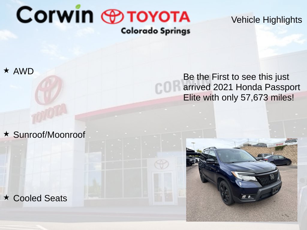 Used 2021 Honda Passport Elite image 4