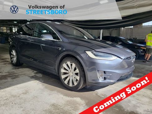 Used 2020 Tesla Model X Long Range AWD/4WD image 1
