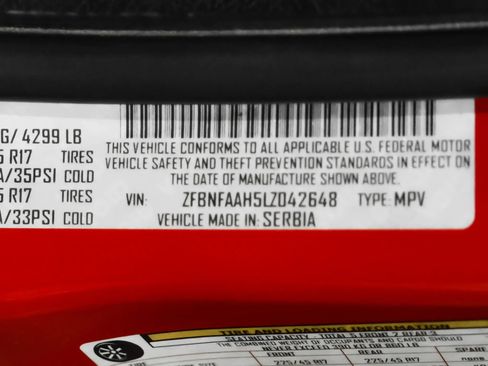 Used 2020 FIAT 500L Pop w/ Chrome Appearance Group FWD image 53