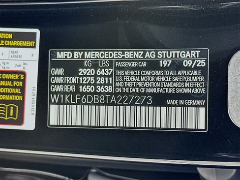 New 2026 Mercedes-Benz E 53 AMG e 4MATIC Sedan image 36