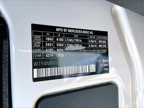 New 2026 Mercedes-Benz Sprinter 2500 image 18