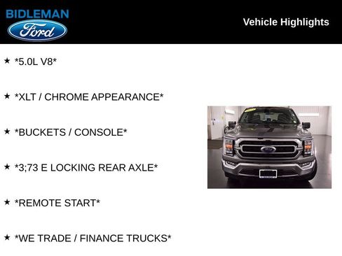 Used 2023 Ford F150 XLT w/ Equipment Group 302A High AWD/4WD image 10