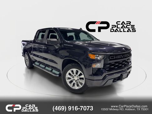 Used 2022 Chevrolet Silverado 1500 Custom RWD image 1