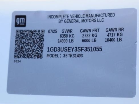 New 2025 GMC Sierra 3500 Pro w/ Convenience Package image 14