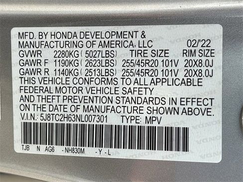 Certified 2022 Acura RDX A-Spec image 35