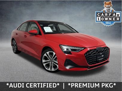 Certified 2025 Audi A3 2.0T Premium w/ Black Optic Package