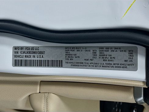 Used 2021 Jeep Grand Cherokee L Limited image 12