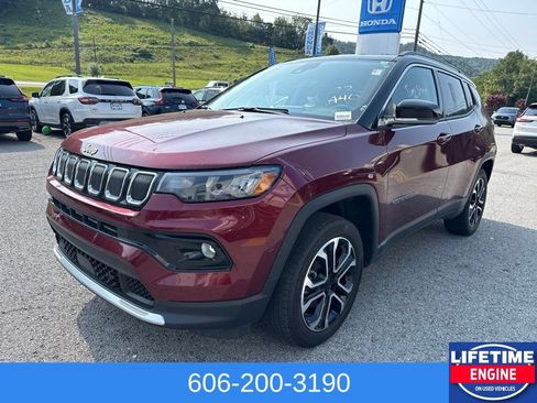 Used 2022 Jeep Compass Limited AWD/4WD image 1