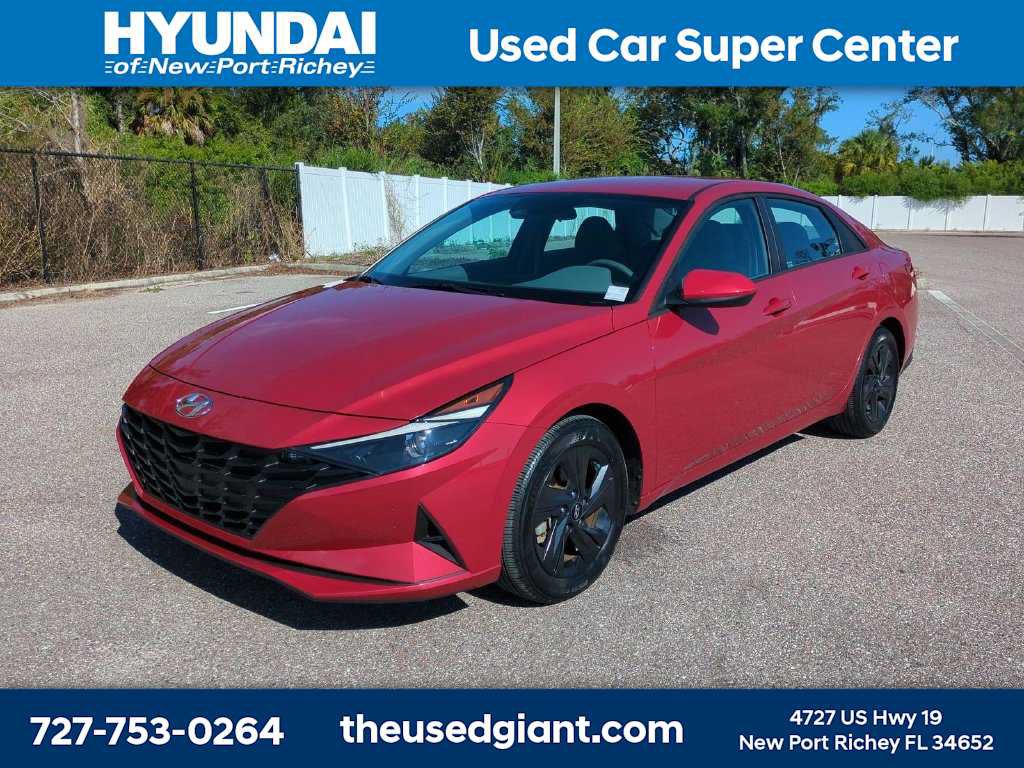 Used 2022 Hyundai Elantra Blue w/ Cargo Package FWD image 1