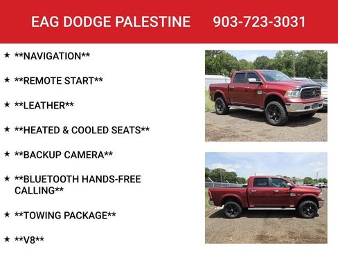 Used 2014 RAM 1500 Laramie Longhorn RWD image 4
