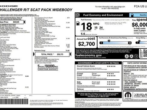 Used 2021 Dodge Challenger R/T Scat Pack RWD image 4