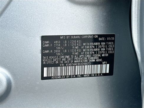 Certified 2025 Subaru Outback Limited w/ Popular Package #2 image 33