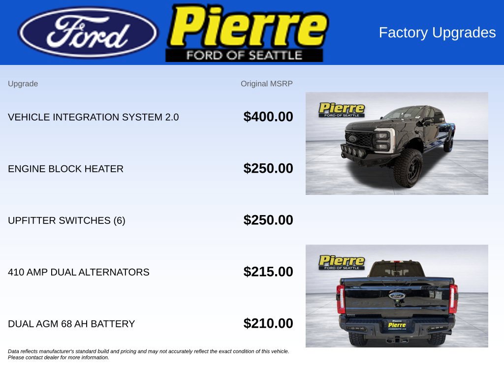 New 2026 Ford F250 Lariat w/ Black Appearance Package AWD/4WD image 14