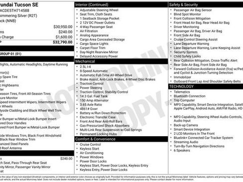 New 2026 Hyundai Tucson SE AWD/4WD image 21