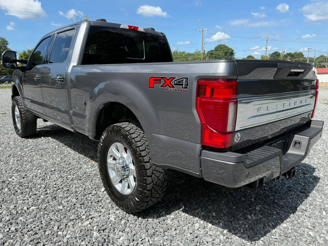 Used 2021 Ford F250 Platinum w/ FX4 Off-Road Package AWD/4WD image 3