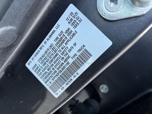 Used 2020 Honda Ridgeline RTL image 34