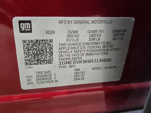 Used 2024 Chevrolet Traverse LT image 35