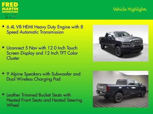 New 2026 RAM 2500 Laramie AWD/4WD image 7
