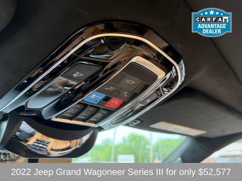 Used 2022 Jeep Grand Wagoneer Series III w/ Rear Seat Video Group 1 AWD/4WD image 24
