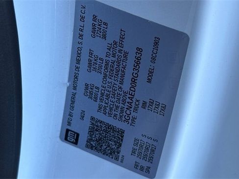 Used 2024 Chevrolet Silverado 1500 W/T w/ WT Fleet Convenience Package image 51