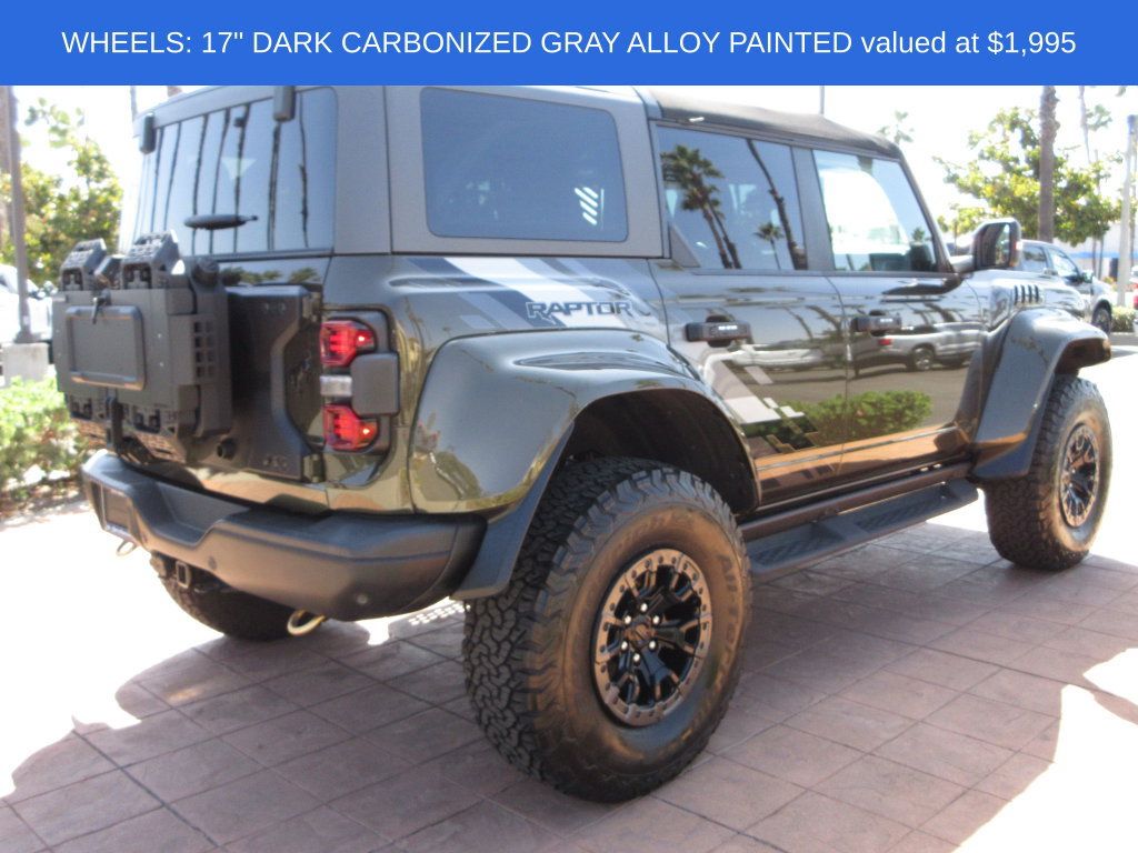 Certified 2024 Ford Bronco Raptor w/ Interior Carbon Fiber Pack 6 AWD/4WD image 3