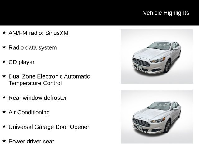 Used 2016 Ford Fusion SE w/ Equipment Group 202A FWD image 11