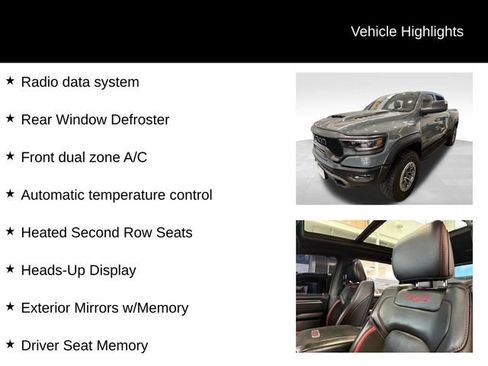 Used 2021 RAM 1500 TRX w/ TRX Lanuch Edition image 15