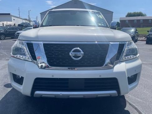Used 2017 Nissan Armada Platinum w/ Captain Seat Package AWD/4WD image 3