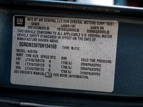 Used 2008 HUMMER H2 image 20