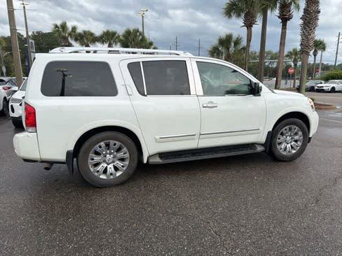Used 2015 Nissan Armada Platinum w/ 2nd Row Captain Seat Package RWD image 10