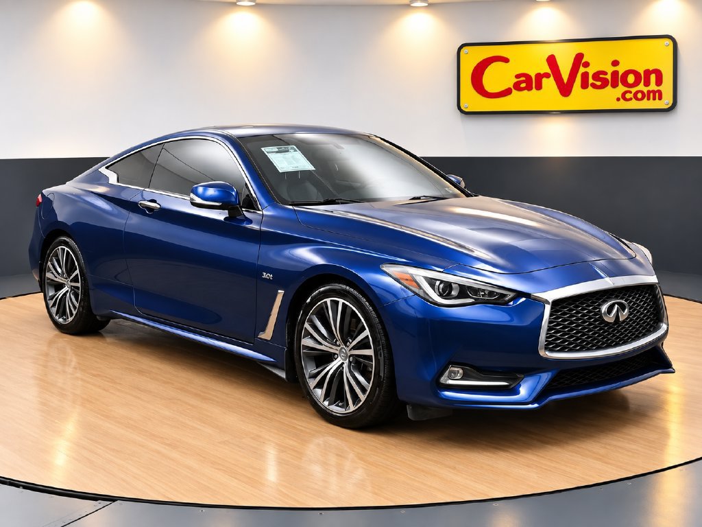 Used 2018 INFINITI Q60 3.0t Luxe w/ Sensory Package 3.0T Luxe AWD/4WD image 1