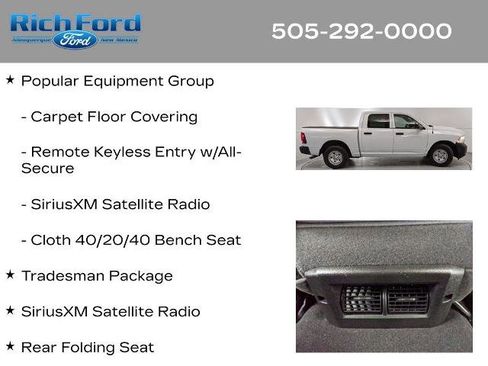 Used 2023 RAM 1500 Tradesman w/ Popular Equipment Group RWD image 22