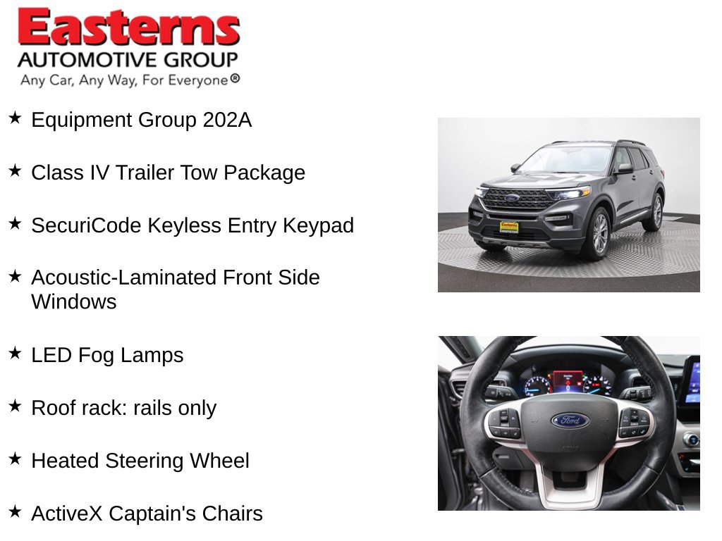 Used 2022 Ford Explorer XLT w/ Equipment Group 202A AWD/4WD image 12