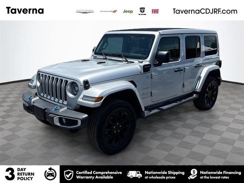 Used 2023 Jeep Wrangler Unlimited Sahara w/ Cold Weather Group AWD/4WD image 1