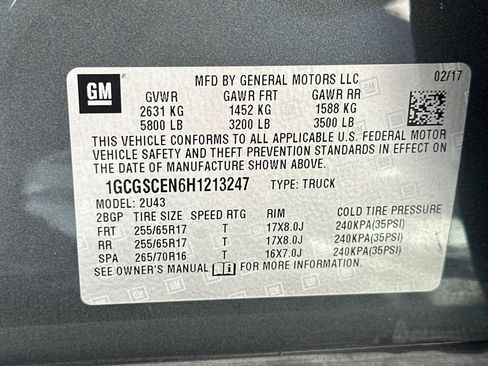 Certified 2017 Chevrolet Colorado LT w/ LT Convenience Package image 38