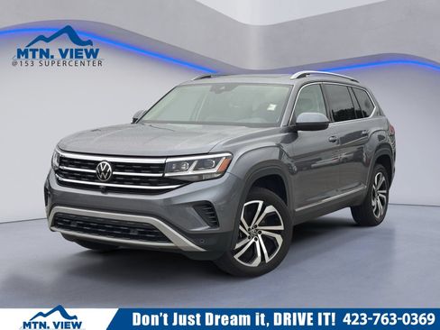 Used 2021 Volkswagen Atlas SEL Premium AWD/4WD image 1