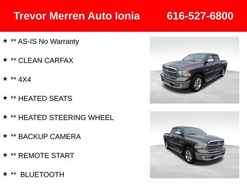 Used 2017 RAM 1500 Big Horn image 7