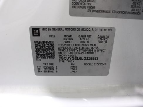 Used 2020 Chevrolet Silverado 1500 LTZ w/ LTZ Plus Package AWD/4WD image 38