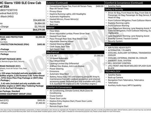 New 2026 GMC Sierra 1500 SLE AWD/4WD image 4